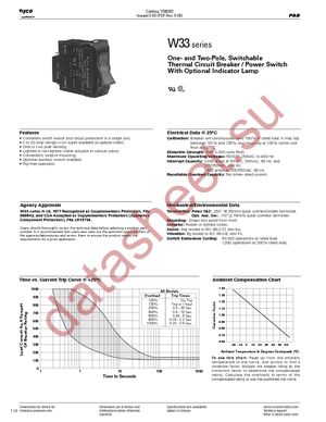 W33-S3B1Q-15 datasheet  